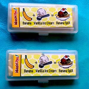 🍌🧁 Mashups Scented Kneaded Erasers 2 pack 1 mixed 1 NEW unopened for ADHD